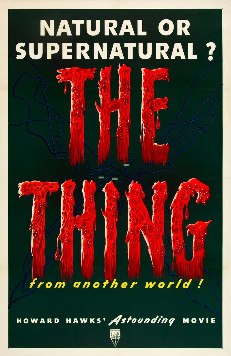 The Thing from Another World poster